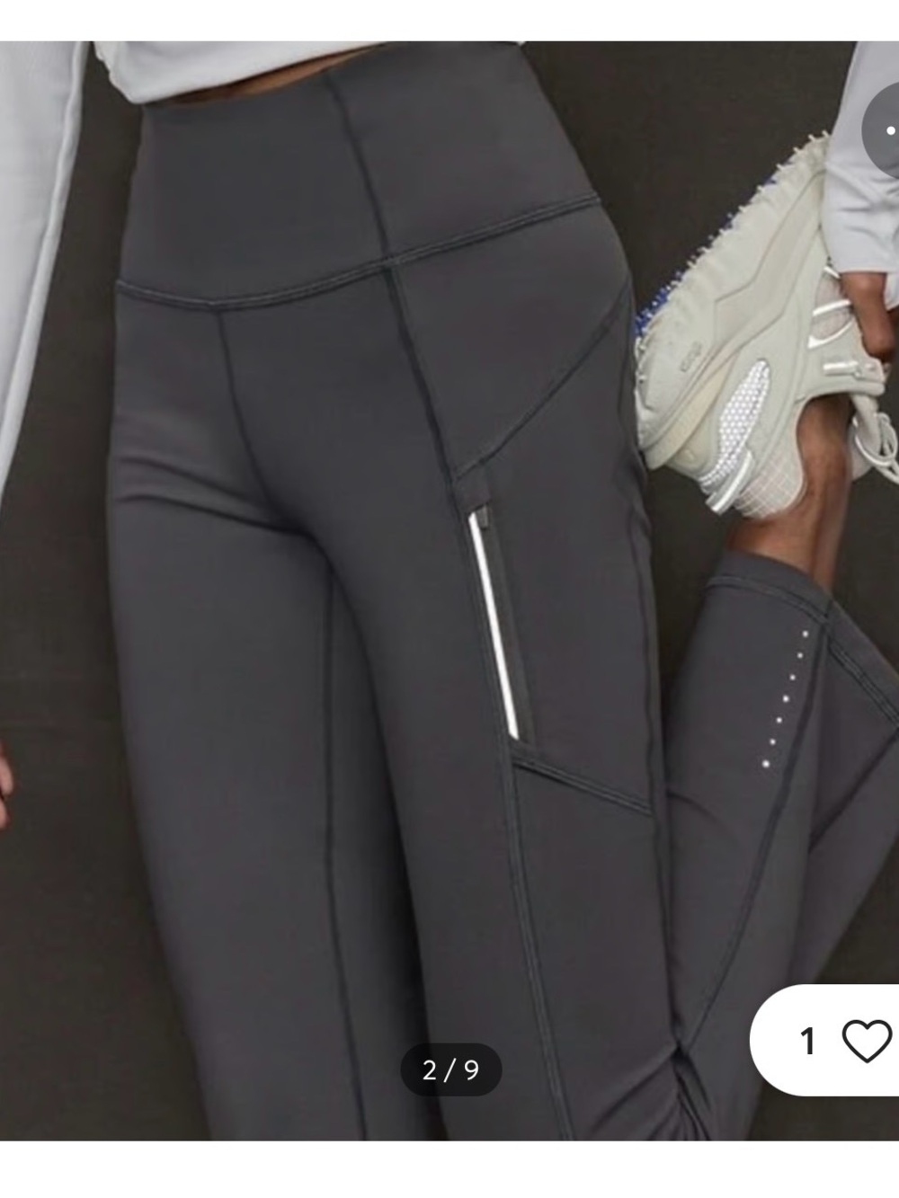 Athleta Rainer boot cut- black Active Leggings with Side Zip Pocket